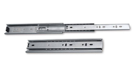 Направляющие полновыкатные, L=450мм, h=35мм, хром