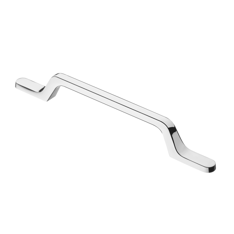 Ручка-скоба, 2430, 128мм, металл, хром