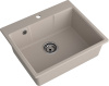 Мойка GranFest URBAN 658, 580х490 мм, песочный