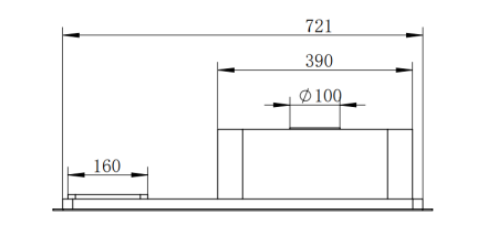 Мойка врезная, 760х420х180х0,8мм, глянец, универсальная+сифон, CMF
