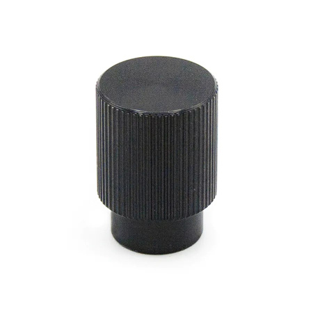 Ручка-кнопка, ARPA, 0583022L30, d=22мм, металл, черный, Viefe