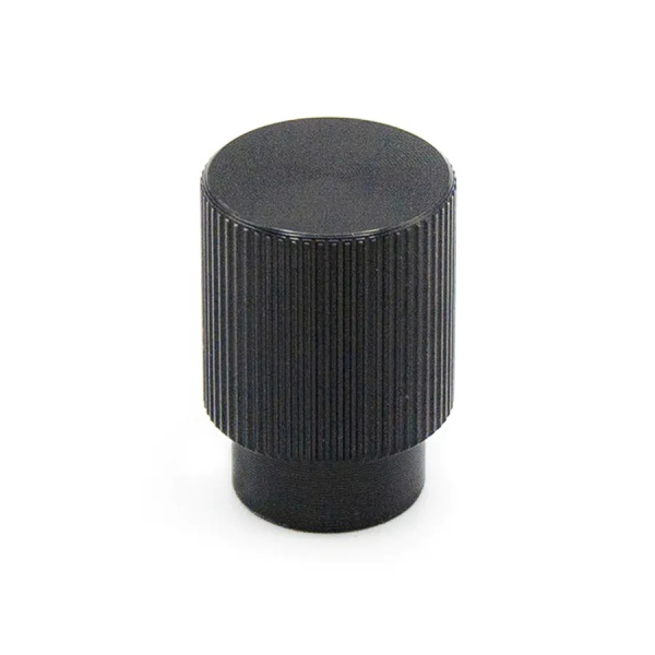 Ручка-кнопка, ARPA, 0583022L30, d=22мм, металл, черный, Viefe