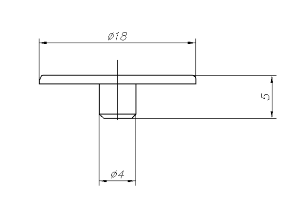 Заглушка минификса бук, светлый