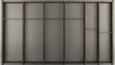 Лоток для столовых приборов, 811х473х55мм, в шкаф 900мм, черный, Blum Legrabox