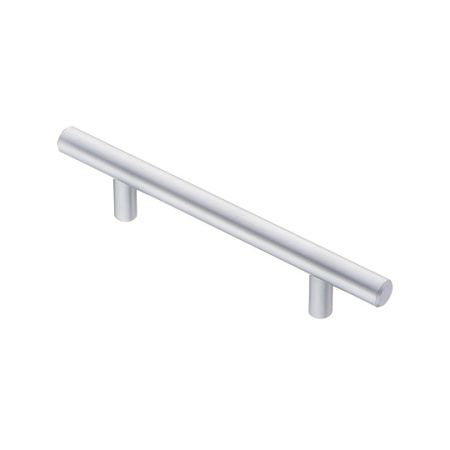 Ручка-рейлинг,  матовый хром, d=12мм, 96/155мм, CMF