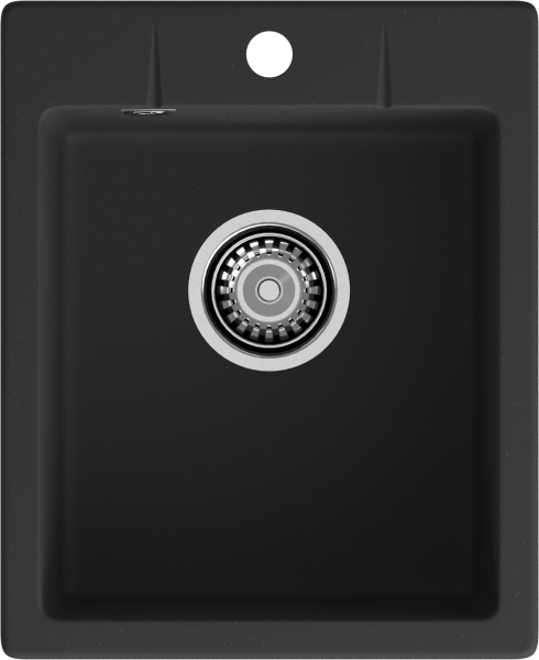 Мойка GranFest URBAN 240, 400х490 мм, черный