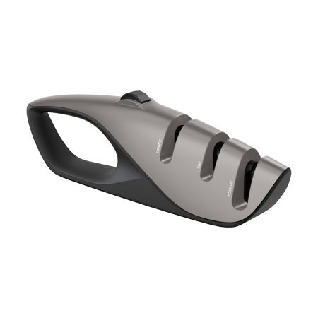 Механическая точилка для ножей UN-01-GR, пластик/нерж. сталь, leningrad grey