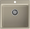 Мойка GranFest LEVEL 510, 510х500 мм, топаз