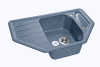 Мойка GranFest CORNER 800, 790х490 мм, графит