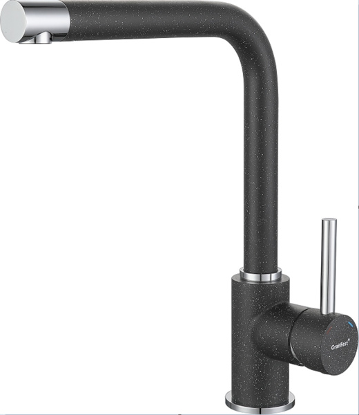 Смеситель GranFest 3651, d=50 мм, графит