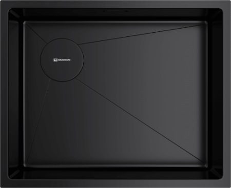 Мойка Taki 54-U/IF-L-GB Side SF, нержавеющая сталь, графит