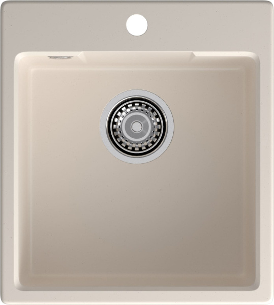 Мойка GranFest URBAN 644, 440х490 мм, белый