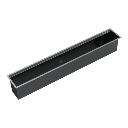 Встраиваемая сушка для посуды DRY-01-GM, нержавеющая сталь/вороненая сталь