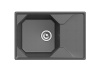 Мойка GranFest UNIQUE U-740L, 740х500 мм, графит
