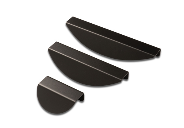 Ручка-профиль, CТ2, 128мм, металл, черный