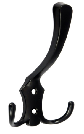 Крючок, 200.02, трехрожковый, черный, CMF