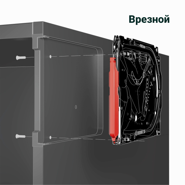 Подъемник Фри Слим Флап (M-L), Ш=200-1200, В=225-650, 0,7-21,3кг, никель