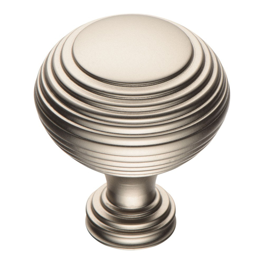 Ручка-кнопка, 1937 0032 PNM, d=32мм, металл, полированный никель