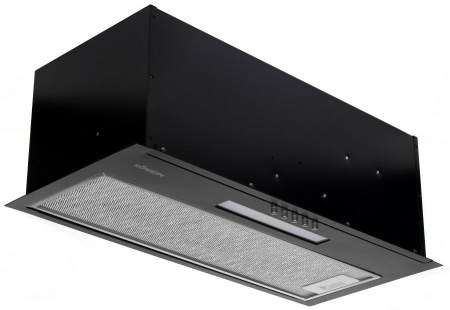 Вытяжка полновстраиваемая Level, 50см, б/угольного фильтра, черный, Konigin