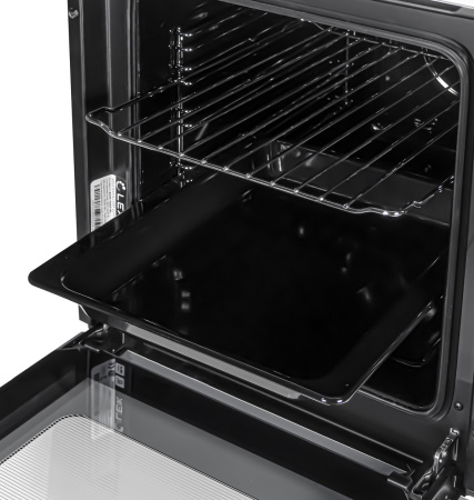 Духовой шкаф EDM 4575 BBL, 45 см, стекло, черный, Lex