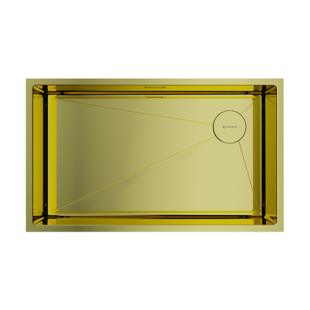 Мойка Taki 74-U/IF Side-LG, нержавеющая сталь, светлое золото