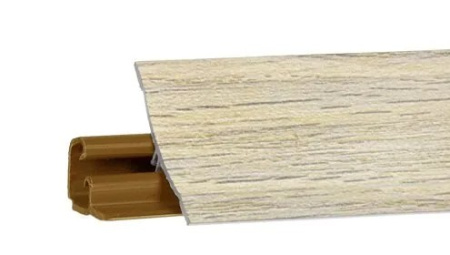 Плинтус LB-23, дуб выбеленный, 3000мм, Россия