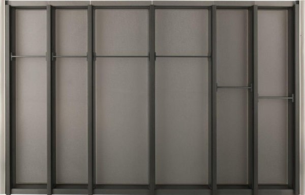 Лоток для столовых приборов, 711х473х55мм, в шкаф 800 мм, черный, Blum Legrabox