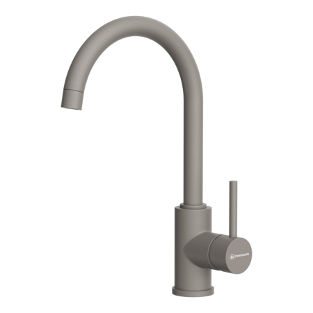 Смеситель Shinagawa-P-GR, латунь, leningrad grey