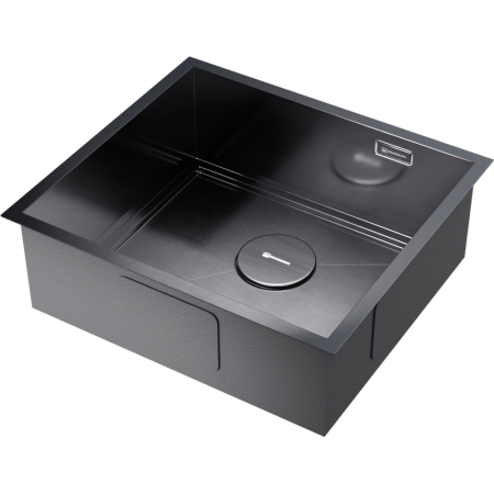 Мойка Kasen 49-16-INT-GM, нержавеющая сталь, вороненая сталь