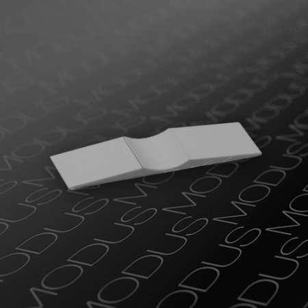 Стопор верхний, 5х1,5см, гибкий, серый