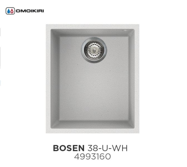 Мойка Bosen 38-U-WH, Tetogranit/белый