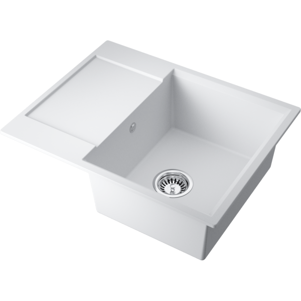 Мойка Daisen 65T-WH, Tetogranit/белый