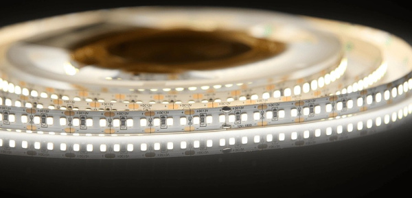 Лента 10х5000мм, SMD 2835, 12В, нейтральный, 14.4 Вт/м, 180 диодов/м, 1 920 Лм/м, IP20, AQ