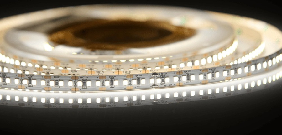 Лента 10х5000мм, SMD 2835, 12В, нейтральный, 14.4 Вт/м, 180 диодов/м, 1 920 Лм/м, IP20, AQ