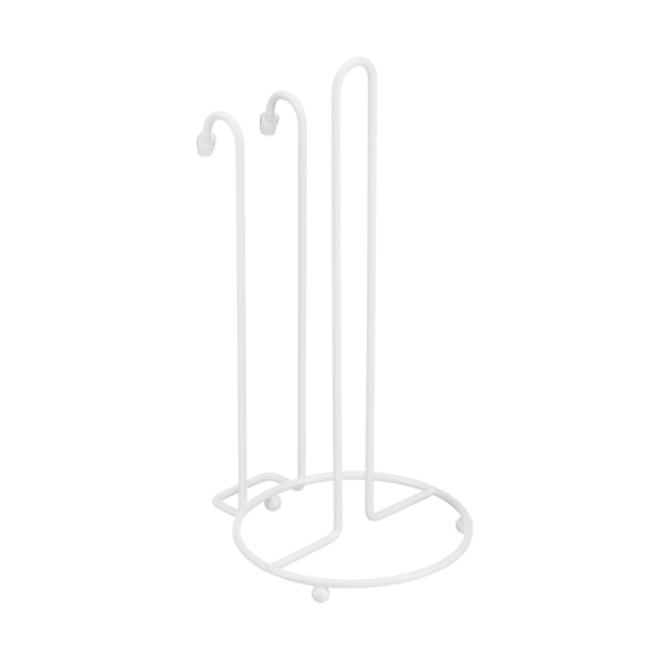 Держатель для бумажного полотенца, 130х160х275мм, белый матовый