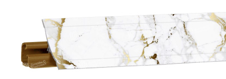 Плинтус LB-23, мрамор золотой, 3000мм, Россия