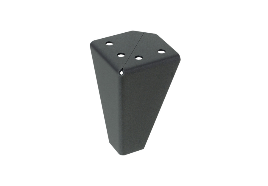 Опора регулируемая, h= 95мм, сталь, графит, JET