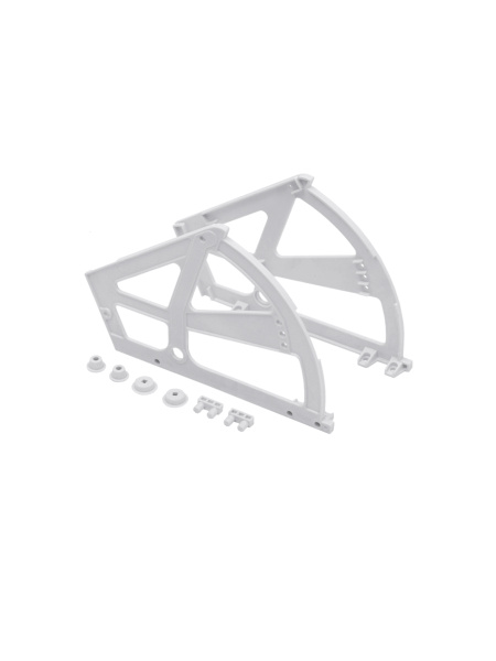 Поворотное устройство для обуви, 2 секции, белый