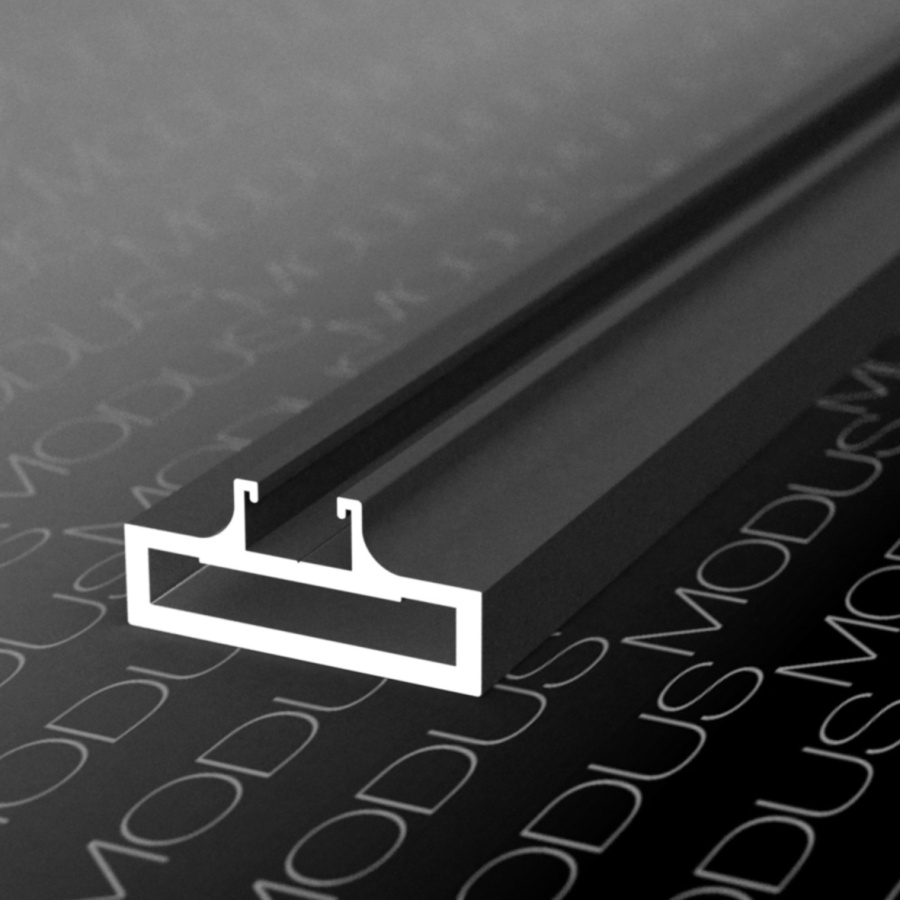 Профиль вертикальный, L=3000мм, латунь A21