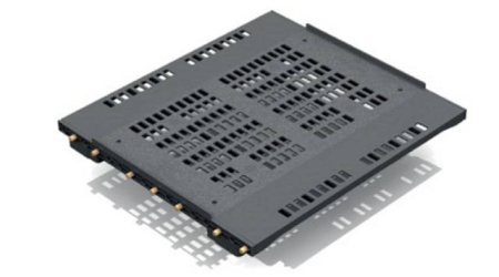 Пластиковое дно под холодильник, для ДСП 16мм, без опор