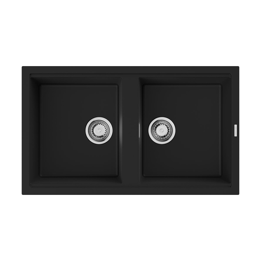 Мойка Kitagawa 86-2-GB, Artceramic/графит