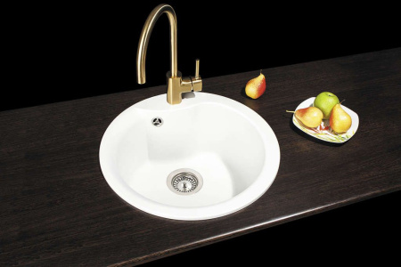 Мойка Yasugata 48R-WH, Tetogranit/белый