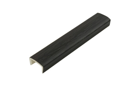 Торцевая заглушка для цоколя, h=100мм, пластик, венге, Россия