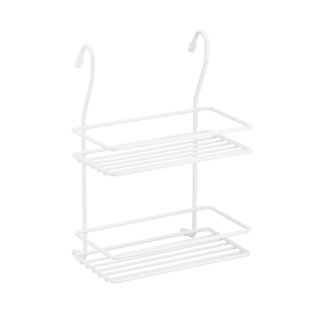 Полка 2-ярусная малая, 200х135х280мм, белый матовый