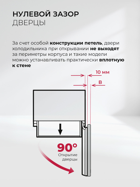 Холодильник отдельностоящий двухкамерный LKB185GRIDMAX, серый, Lex
