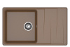 Мойка GranFest LEVEL 860L, 860х500 мм, терракот