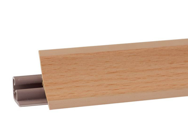 Плинтус LB-23, бук бавария, 3000мм