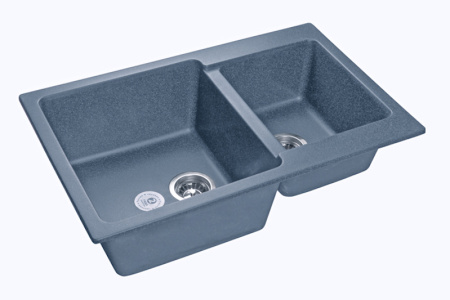 Мойка GranFest PRACTIK 780K, 775х506 мм, графит