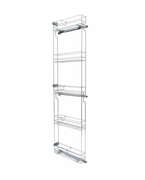 Колонна выкатная 5, M150, 106,8х468х1699мм, правая, с доводчиком, хром, Vibo