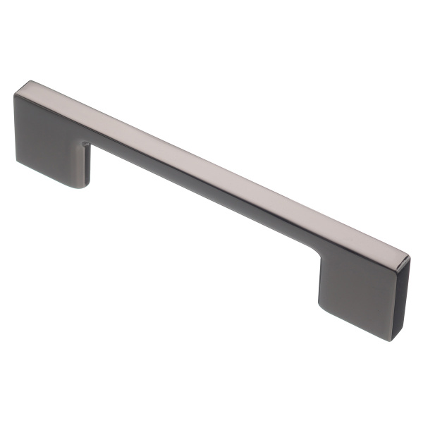 Ручка-скоба, UZ-819, 96мм, металл, черный хром